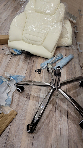 Компьютерное кресло Herd light grey фото покупателя 76