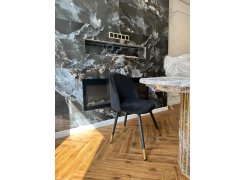 Стул на металлокаркасе Gabi 1 gray / black фото покупателя 353