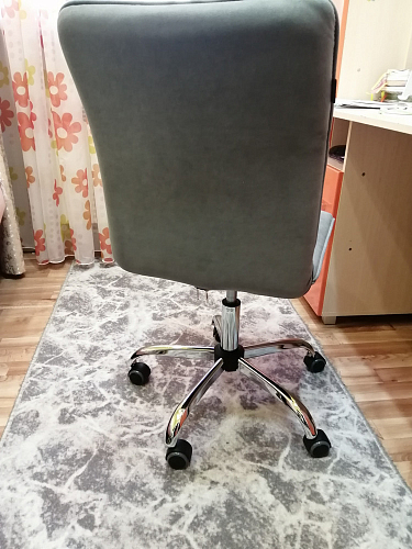 Компьютерное кресло One флок серый 29 фото покупателя 66