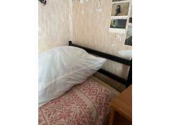 Односпальная кровать Фади 80х200 черная фото покупателя 1359