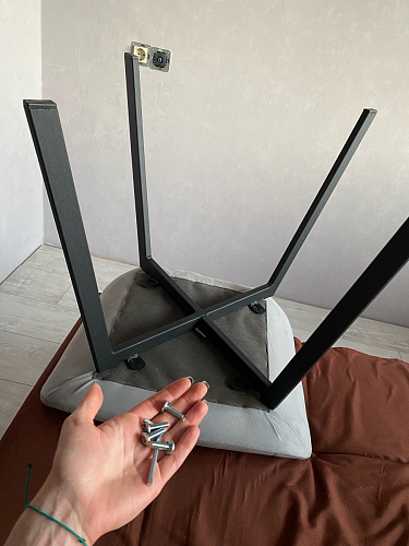 Комплект стульев Форт 4 шт кирпичный / чёрный фото покупателя 192