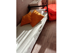 Односпальная кровать Фади 80х200 черная фото покупателя 396