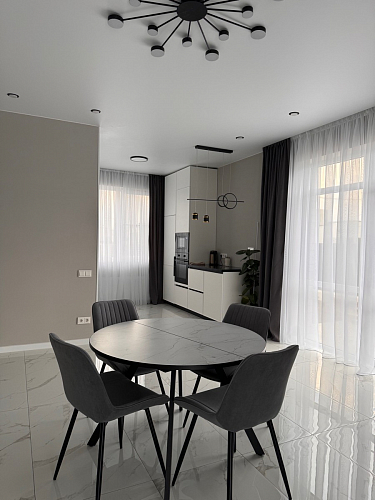 Стул на металлокаркасе Седа К кирпичный / черный фото покупателя 84