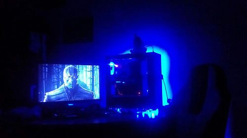 Компьютерное кресло Нэо 3 черно-синее фото покупателя 1