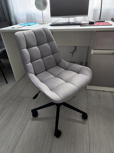 Компьютерное кресло Честер латте / черный фото покупателя 32