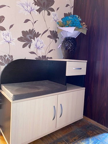 Обувница Аврора дуб млечный / венге фото покупателя 145