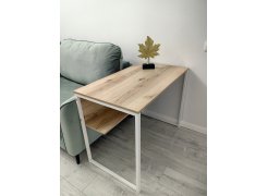 Письменный стол Клер Лофт дуб вотан / черный матовый фото покупателя 30