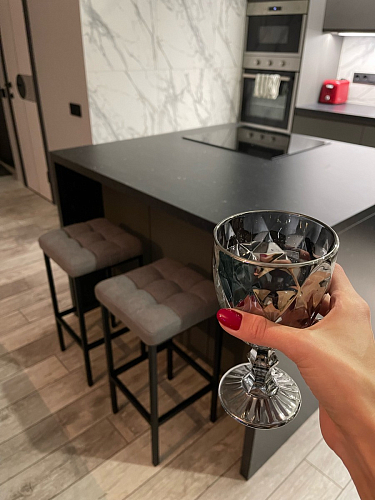 Барный стул Лофт линкольн белый / белый матовый фото покупателя 250