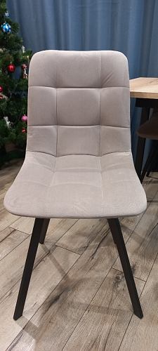 Стул на металлокаркасе Чилли черный / зеленый фото покупателя 1121