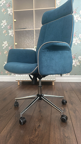 Компьютерное кресло Charm/Шарм синий 32 фото покупателя 14