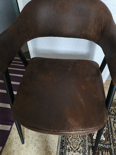 Стул на металлокаркасе Twin gray / black фото покупателя 16