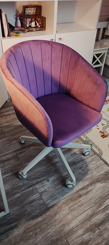 Компьютерное кресло Тибо сиреневый фото покупателя 212