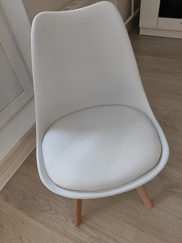 Деревянный стул Bonuss light gray / wood фото покупателя 170