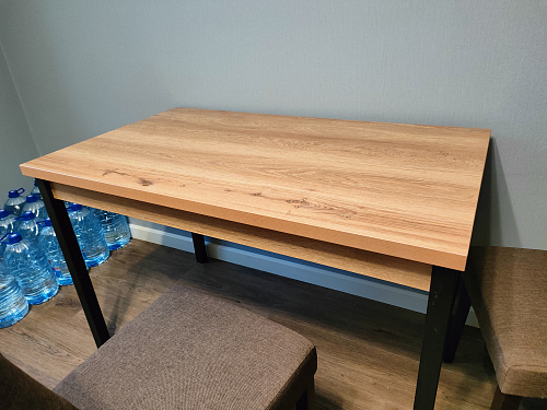 Стол Оригон навара / черный матовый фото покупателя 52