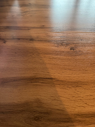 Деревянный стол Лота Лофт 120х75 белый матовый / дуб крафт золотой фото покупателя 747