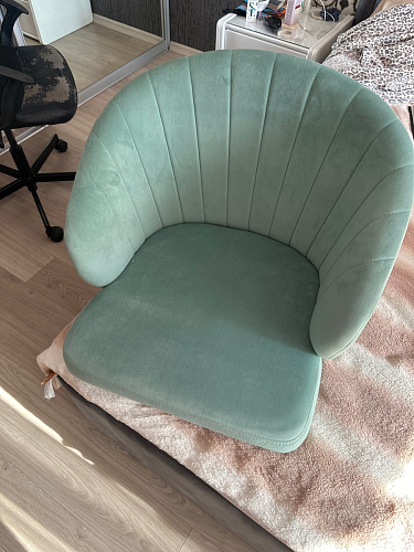 Компьютерное кресло Пард экокожа белый фото покупателя 51