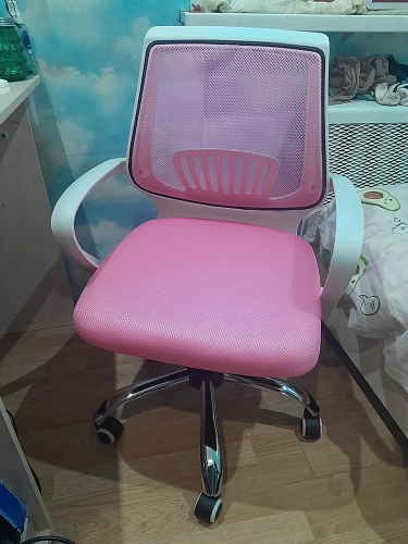 Компьютерное кресло Ergoplus blue / gray / white фото покупателя 12