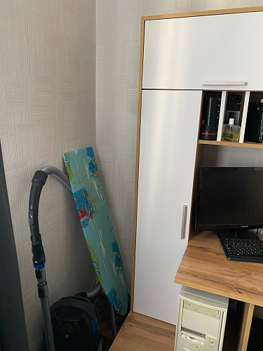 Письменный стол Лайт 03.243 дуб золотой (craft) / белый премиум фото покупателя 94