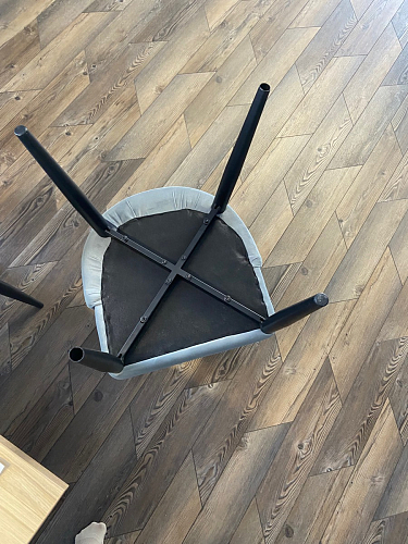 Стул на металлокаркасе Kora white / gray фото покупателя 311