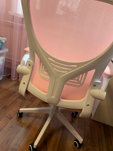 Компьютерное кресло Konfi light gray / blue / white фото покупателя 42