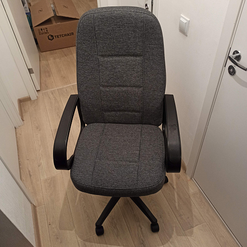 Компьютерное кресло CH747 красный, экокожа фото покупателя 4