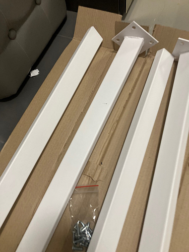 Стол Тринити Лофт 120 32 мм дуб галифакс табако / черный матовый фото покупателя 233