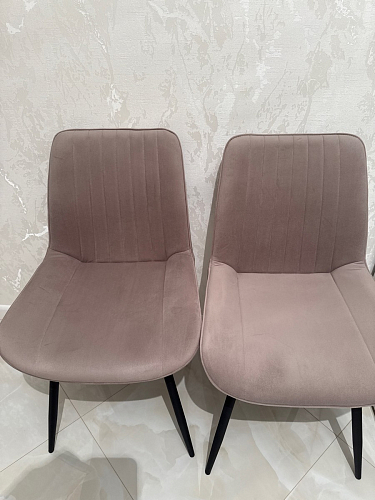 Стул на металлокаркасе Седа К кирпичный / черный фото покупателя 183