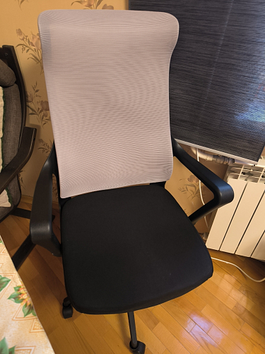 Компьютерное кресло Rino light gray / white фото покупателя 10