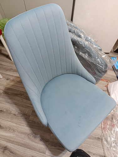 Стул на металлокаркасе Kora black / gray фото покупателя 346