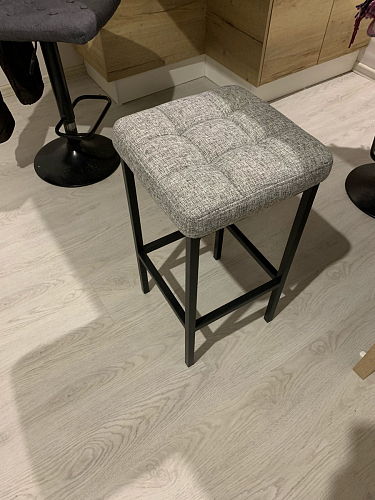 Барный стул Лофт линкольн белый / белый матовый фото покупателя 124