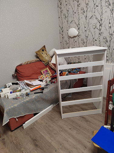 Комод Мадера К 700 ЛДСП сонома фото покупателя 4