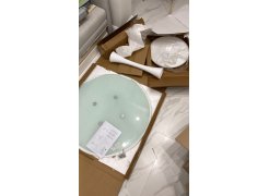 Стеклянный стол Tulip 90 white фото покупателя 16