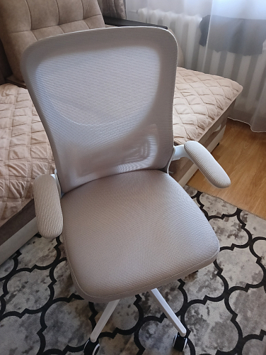 Компьютерное кресло Konfi gray / blue / white фото покупателя 174