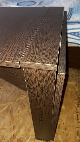 Стол-книжка СтК6 венге / дуб молочный высота 54 см фото покупателя 55