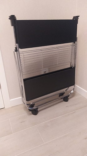 Столик сервировочный SC-5119 складной черный фото покупателя 19