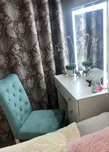 Стул Amelia white / fabric tiffany фото покупателя 5