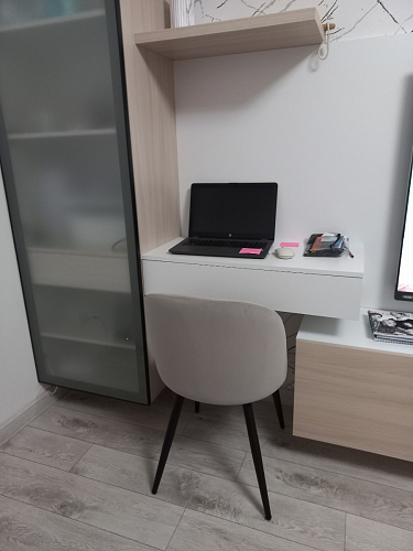 Стул на металлокаркасе Gabi-1 wine red / black фото покупателя 500