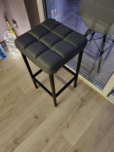 Барный стул Лофт катания лаванда / белый матовый фото покупателя 80