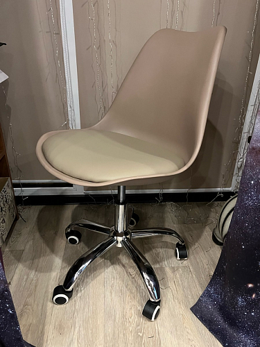 Компьютерное кресло Kolin cappuccino / chrome фото покупателя 57