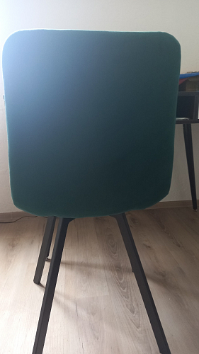 Стул на металлокаркасе Чилли бирюзовый / черный фото покупателя 745