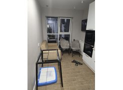 Стул на металлокаркасе Gabi gray / black фото покупателя 599