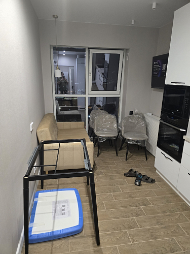 Стул на металлокаркасе Gabi gray / black фото покупателя 599