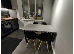 Стол Лота Лофт 120 25 мм сабия / черный матовый фото покупателя 366