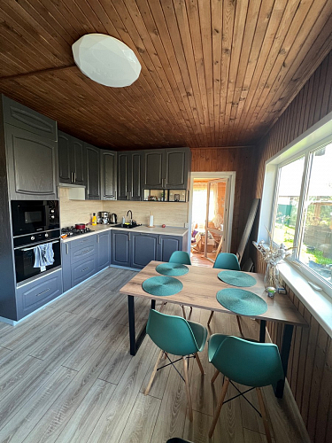 Деревянный стол Лота Лофт 120x75 дуб крафт табачный / черный матовый фото покупателя 617