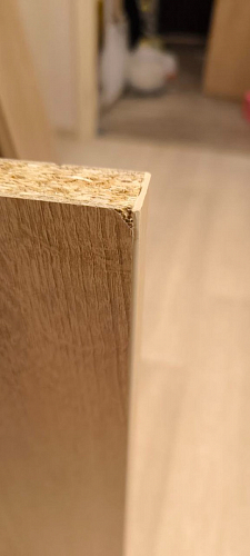 Компьютерный стол Комфорт 12.95 N дуб сонома / сатин фото покупателя 18