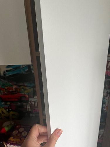 Письменный стол Комфорт 12.71 дуб золотой craft / белая аляска фото покупателя 12