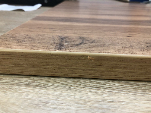 Стол Лота Лофт 120 32 мм бетон / черный матовый фото покупателя 153