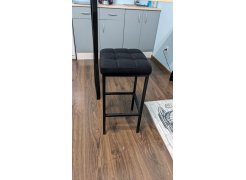 Барный стул Лофт кожзам d1 / черный матовый фото покупателя 149