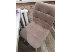 Стул на металлокаркасе Чилли светло-серый / черный фото покупателя 251