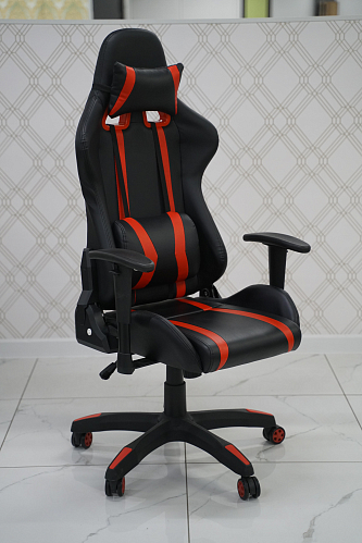 Компьютерное кресло Blok light blue / black из шоурума 3